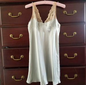 Victoria's Secret Silk Sage Lingerie (M)